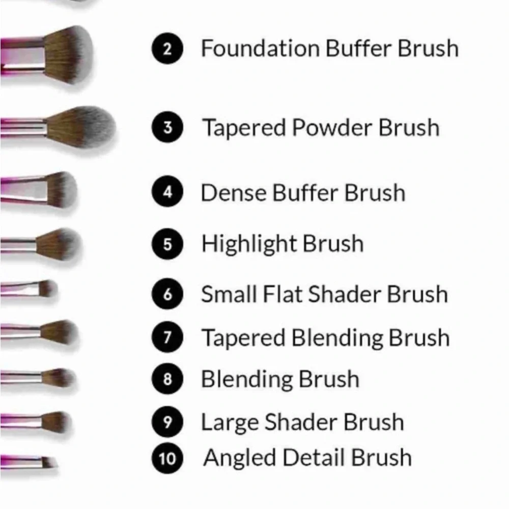 BH Cosmetics Midnight festival collection limited edition 10 piece set